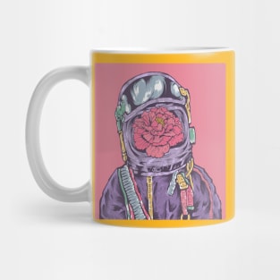 Aesthetic Colorful Astronaut Mug